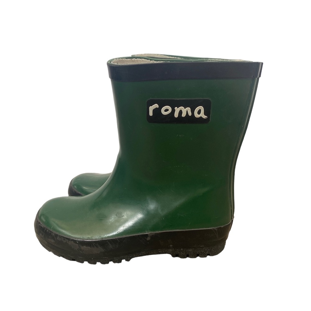 Roma Green Rain Boots size 9 unisex